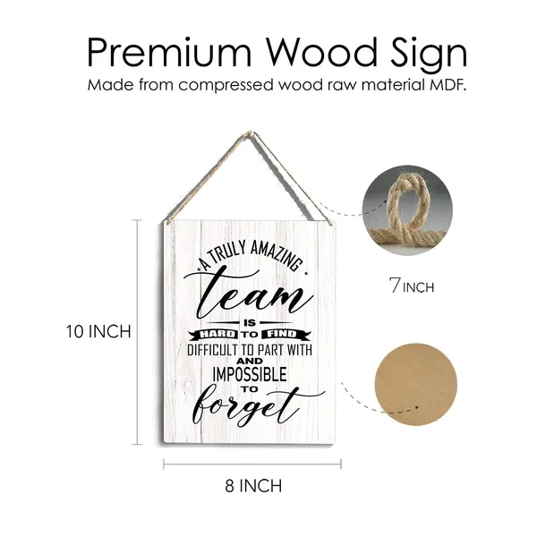 Multicolor_A_Truly_Amazing_Team_Is_Hard_To_Find_Wood_Sign_Office_Theme_Team_Wooden_Signs_Rustic_Hanging_Plaque_Home_Wall_Art_8"_X_10"_Sign_Wall_Decor_|_For_Home_Office