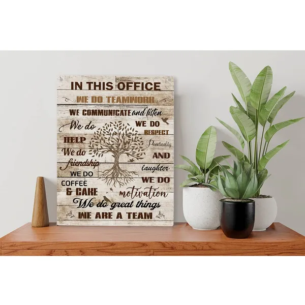 Multicolor_Inspirational_Quote_Tree_Wood_Sign_In_This_Office_We_Are_A_Team_Wooden_Signs_Rustic_Hanging_Plaque_Home_Wall_Art_8"_X_10"_Sign_Wall_Decor_|_For_Home_Office