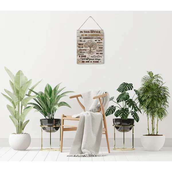 Multicolor_Inspirational_Quote_Tree_Wood_Sign_In_This_Office_We_Are_A_Team_Wooden_Signs_Rustic_Hanging_Plaque_Home_Wall_Art_8"_X_10"_Sign_Wall_Decor_|_For_Home_Office