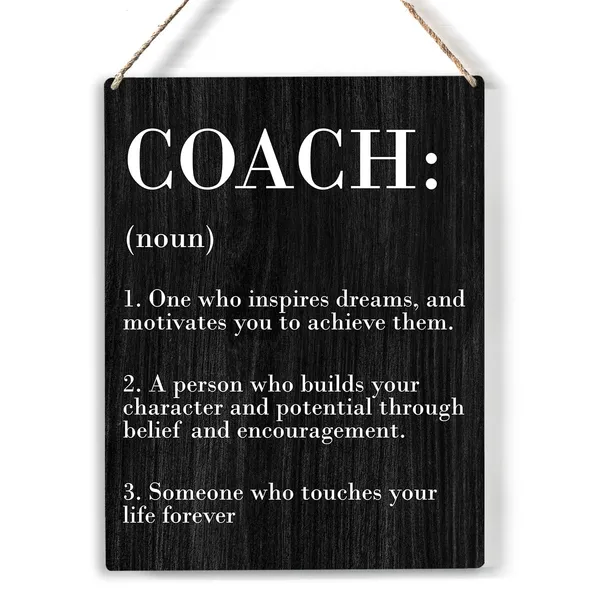Multicolor_Coach_Definition_Wood_Sign_Inspirational_Quote_Wooden_Signs_Rustic_Hanging_Plaque_Home_Wall_Art_8"_X_10"_Sign_Wall_Decor_|_For_Home_Office