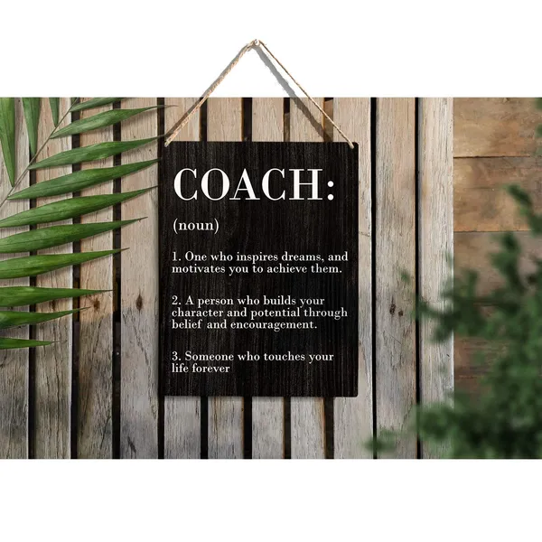 Multicolor_Coach_Definition_Wood_Sign_Inspirational_Quote_Wooden_Signs_Rustic_Hanging_Plaque_Home_Wall_Art_8"_X_10"_Sign_Wall_Decor_|_For_Home_Office