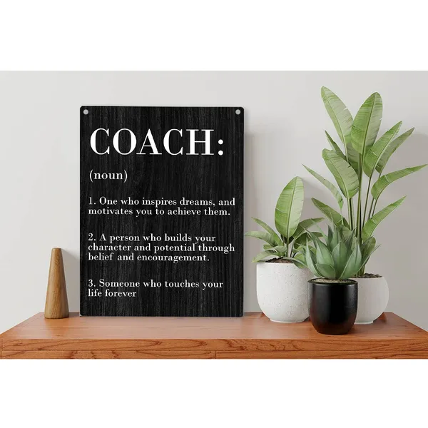 Multicolor_Coach_Definition_Wood_Sign_Inspirational_Quote_Wooden_Signs_Rustic_Hanging_Plaque_Home_Wall_Art_8"_X_10"_Sign_Wall_Decor_|_For_Home_Office