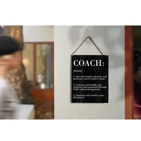 Multicolor_Coach_Definition_Wood_Sign_Inspirational_Quote_Wooden_Signs_Rustic_Hanging_Plaque_Home_Wall_Art_8"_X_10"_Sign_Wall_Decor_|_For_Home_Office