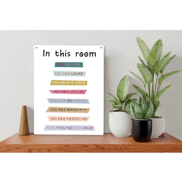 Multicolor_Colorful_In_This_Room_You_Matter_Wood_Sign_Inspirational_Quote_Wooden_Signs_Rustic_Hanging_Plaque_Home_Wall_Art_8"_X_10"_Sign_Wall_Decor_|_For_Home_Classroom