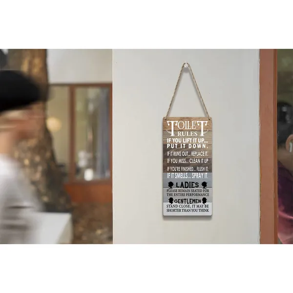 Multicolor_Toilet_Rules_If_It_Runs_Out_Replace_It_Wood_Sign_Bathroom_Wooden_Signs_Rustic_Hanging_Plaque_Home_Wall_Art_6"_X_12"_Sign_Wall_Decor_|_For_Home_Bathroom