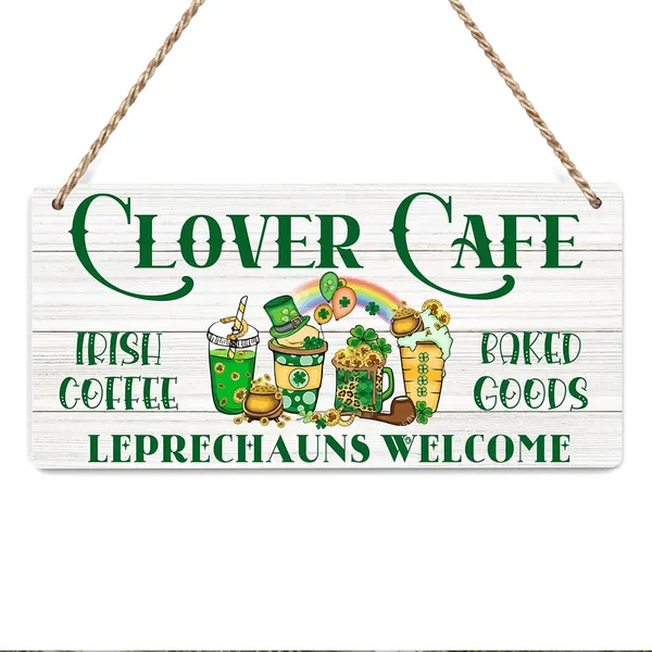 Multicolor_Rustic_Farmhouse_St_Patricks_Day_Home_Office_Coffee_Tables_Desk_Decor_Coffee_Bar_Wood_Sign_Cubicle_Shelf_Tabletop_Decor_Irish_Gifts_|_For_Women_Men_5_X_5_Inch