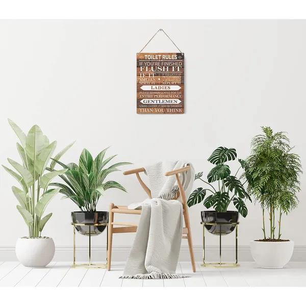 Multicolor_Toilet_Rules_If_It_Runs_Out_Replace_It_Wood_Sign_Bathroom_Wooden_Signs_Rustic_Hanging_Plaque_Home_Wall_Art_8"_X_10"_Sign_Wall_Decor_|_For_Home_Bathroom_Toilet