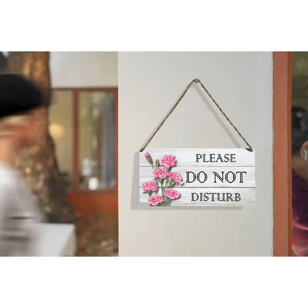 Multicolor_Please_Do_Not_Disturb_Wood_Sign_Floral_Office_Wooden_Signs_Rustic_Hanging_Plaque_Home_Wall_Art_12"_X_6"_Sign_Wall_Decor_|_For_Home_Office