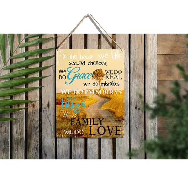 Multicolor_Inspirational_Quote_Wood_Sign_In_This_House_We_Do_Second_Chances_Wooden_Signs_Rustic_Hanging_Plaque_Home_Wall_Art_8"_X_10"_Sign_Wall_Decor_|_For_Home