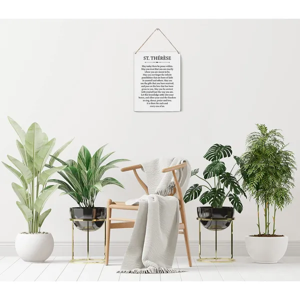 Multicolor_May_Today_There_Be_Peace_Within_Wood_Sign_Inspirational_St._Therese_Quote_Wooden_Signs_Rustic_Hanging_Plaque_Home_Wall_Art_"8_X_10",_Perfect_Christian_Sign_Wall_Decor_|_For_Home