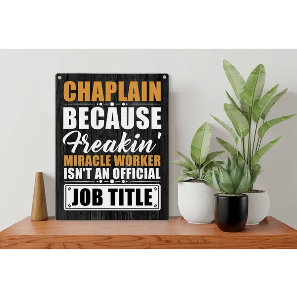 Multicolor_Chaplain_Quote_Wood_Sign_Chaplain_Gift_Wooden_Signs_Rustic_Hanging_Plaque_Home_Wall_Art_8"_X_10"_Sign_Wall_Decor_|_For_Home