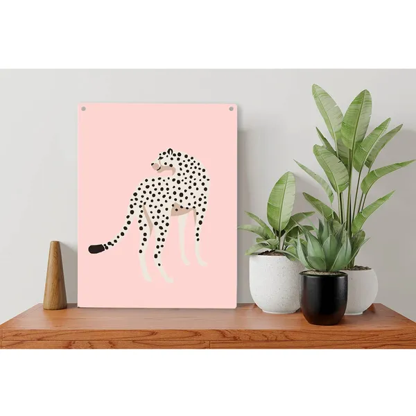 Multicolor_White_Leopard_Wood_Sign_Leopard_Wooden_Signs_Rustic_Hanging_Plaque_Home_Wall_Art_8"_X_10"_Sign_Wall_Decor_|_For_Home_Bathroom_Living_Room