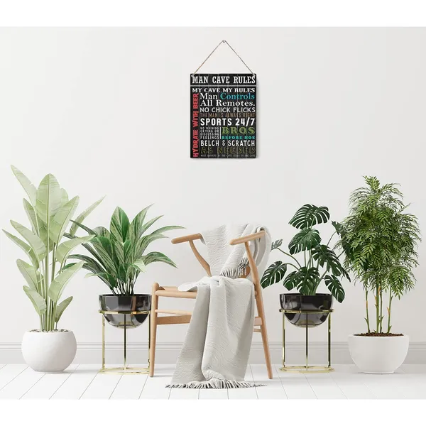 Multicolor_Man_Cave_Rules_No_Whining_Crying_Or_Discussing_Feelings_Wood_Sign_Man_Cave_Wooden_Signs_Rustic_Hanging_Plaque_Home_Wall_Art_8"_X_10"_Sign_Wall_Decor_|_For_Home