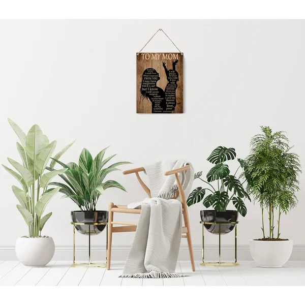 Multicolor_Rustic_Mom_Wood_Sign_I_Love_You_|_Forever_And_Always_Mom_Wooden_Signs_Hanging_Plaque_Home_Wall_Art_"8_X_10",_Perfect_Mother_Sign_Wall_Decor_|_For_Home_Bedroom