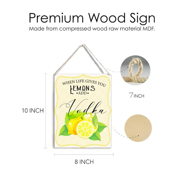 Multicolor_Lemon_Theme_Wood_Sign_When_Life_Gives_You_Lemons_Wooden_Signs_Rustic_Summer_Hanging_Plaque_Home_Wall_Art_8"_X_10"_Sign_Wall_Decor_|_For_Home_Kitchen