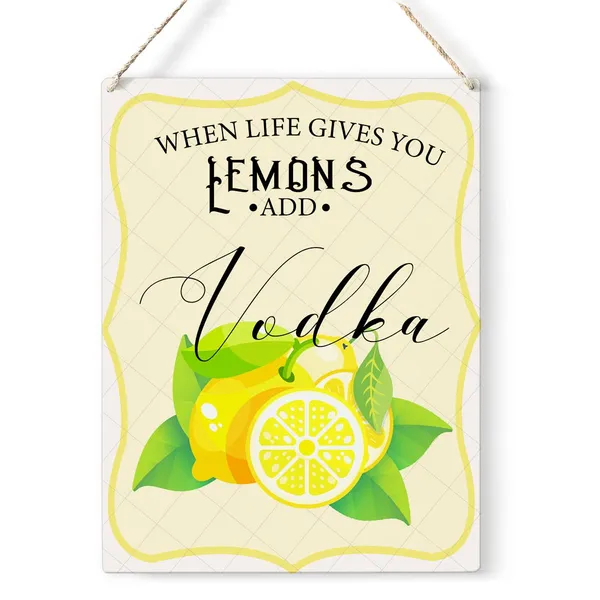 Multicolor_Lemon_Theme_Wood_Sign_When_Life_Gives_You_Lemons_Wooden_Signs_Rustic_Summer_Hanging_Plaque_Home_Wall_Art_8"_X_10"_Sign_Wall_Decor_|_For_Home_Kitchen
