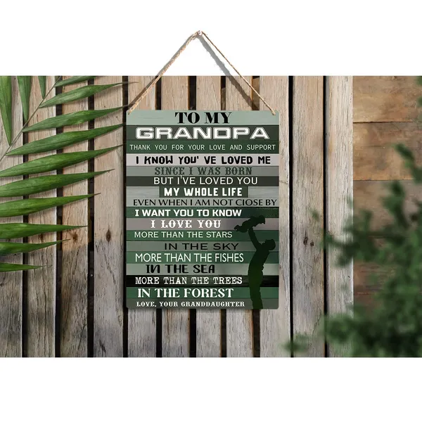 Multicolor_Grandpa_Wood_Sign_To_My_Grandpa_Thank_You_|_For_Your_Love_Wooden_Signs_Rustic_Hanging_Plaque_Home_Wall_Art_"8_X_10",_Perfect_Grandfather_Sign_Wall_Decor_|_For_Home_Bedroom