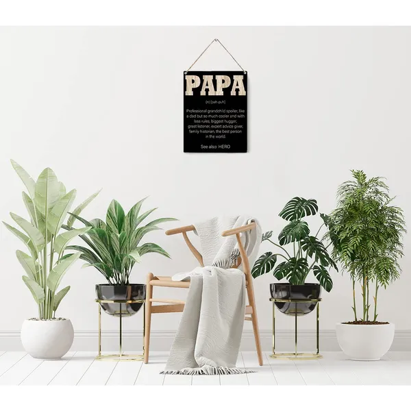 Multicolor_Papa_Wood_Sign_Papa_Definition_Wooden_Signs_Rustic_Hanging_Plaque_Home_Wall_Art_"8_X_10",_Perfect_Father_Sign_Wall_Decor_|_For_Home_Bedroom