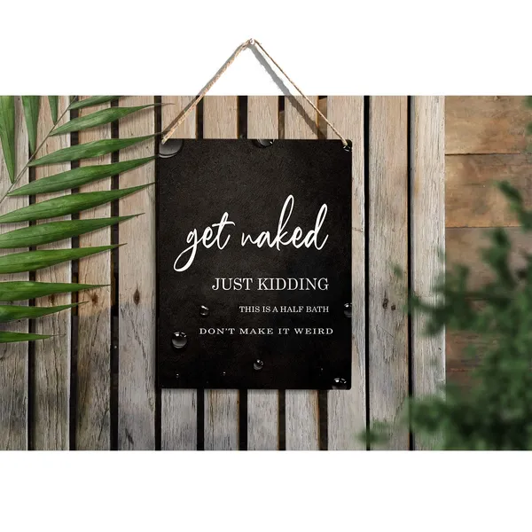 Multicolor_This_Is_A_Half_Bath_Wood_Sign_Bathroom_Wooden_Signs_Rustic_Hanging_Plaque_Home_Wall_Art_8"_X_10"_Sign_Wall_Decor_|_For_Home_Bathroom