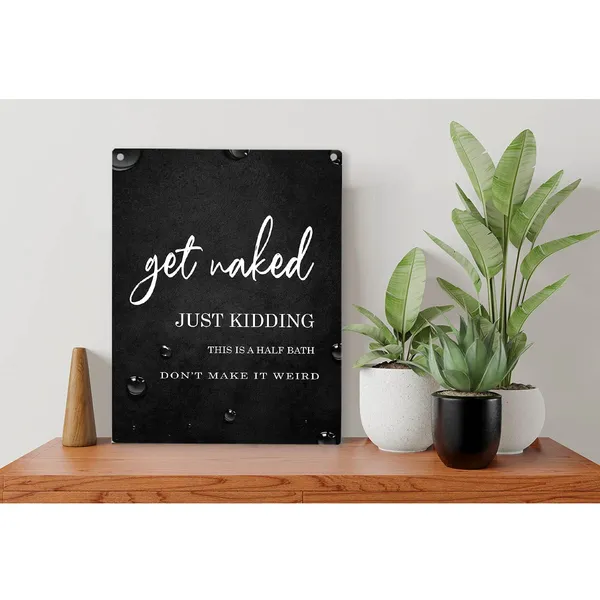 Multicolor_This_Is_A_Half_Bath_Wood_Sign_Bathroom_Wooden_Signs_Rustic_Hanging_Plaque_Home_Wall_Art_8"_X_10"_Sign_Wall_Decor_|_For_Home_Bathroom
