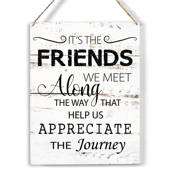 Multicolor_The_Way_That_Help_Us_Wood_Sign_Friendship_Quote_Wooden_Signs_Rustic_Hanging_Plaque_Home_Wall_Art_8"_X_10"_Sign_Wall_Decor_|_For_Home