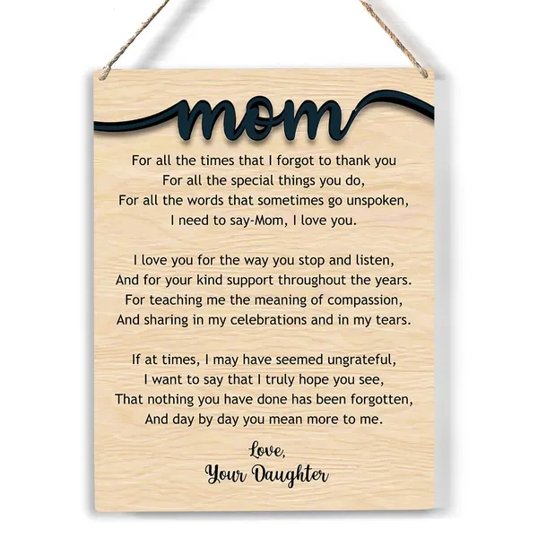Multicolor_Mother'S_Day_Wood_Sign_I_Need_To_Say_Mom_I_Love_You_Wooden_Signs_Rustic_Hanging_Plaque_Home_Wall_Art_"8_X_10",_Perfect_Mother_Sign_Wall_Decor_|_For_Home_Bedroom