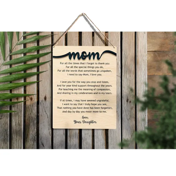 Multicolor_Mother'S_Day_Wood_Sign_I_Need_To_Say_Mom_I_Love_You_Wooden_Signs_Rustic_Hanging_Plaque_Home_Wall_Art_"8_X_10",_Perfect_Mother_Sign_Wall_Decor_|_For_Home_Bedroom