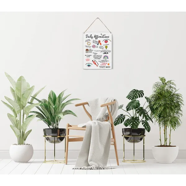Multicolor_Daily_Affirmations_Wood_Sign_Positive_Wooden_Signs_Rustic_Hanging_Plaque_Home_Office_Wall_Art_"8_X_10"_Sign_Wall_Decor