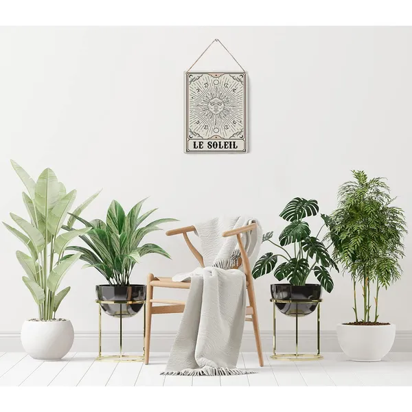 Multicolor_Retro_Tarot_Celestial_Wood_Sign_Boho_Tarot_Card_Sun_Wooden_Signs_Rustic_Hanging_Plaque_Home_Wall_Art_"8_X_10"_Magic_Sign_Wall_Decor_|_For_Home_Bedroom