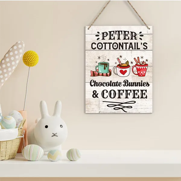 Multicolor_Rustic_Farmhouse_Easter_Country_Home_Office_Coffee_Tables_Desk_Decor_Coffee_Bar_Wood_Sign_Cubicle_Shelf_Decor_Gift_Ideas_|_For_Women_Men_8_X_10_Inch