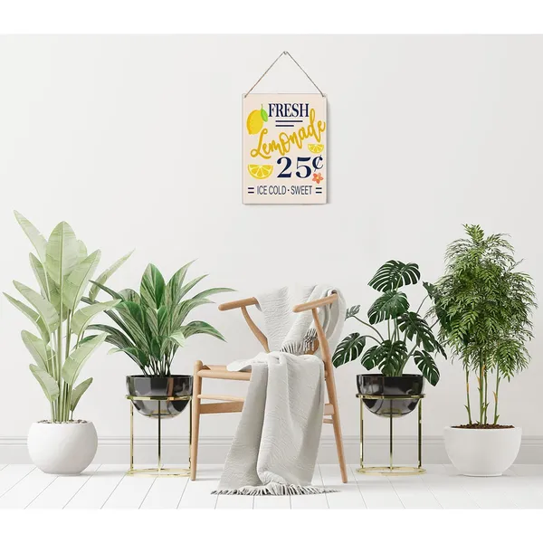 Multicolor_Summer_Lemon_Wood_Sign_Fresh_Lemonade_Wooden_Signs_Rustic_Summer_Hanging_Plaque_Home_Wall_Art_8"_X_10"_Sign_Wall_Decor_|_For_Home_Kitchen