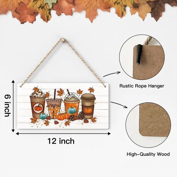 Coffee_Fall_Decorations_|_For_Home_Office_Front_Door_Decor_Signs,_Fall_Sign,_Fall_Decor,_Fall_Theme_Hot_Chocolate_Sign,_Autumn_Wall_Hanging_Decor_12_X_6_Inch