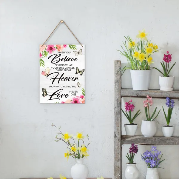Multicolor_Inspirational_Rustic_Farmhouse_Spring_Flowers_Butterfly_Country_Home_Office_Desk_Decor_Wood_Sign_Cubicle_Shelf_Tabletop_Decor_When_You_Believe_8_X_10_Inch