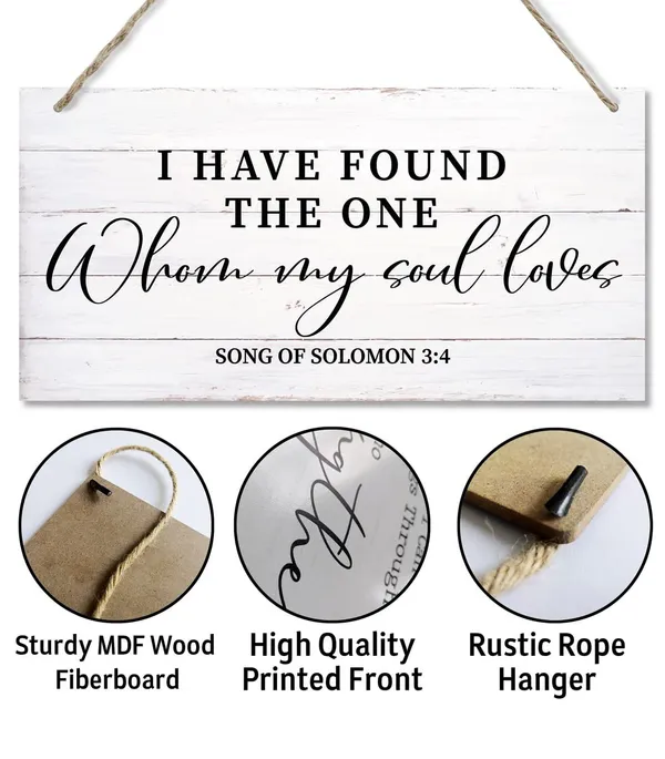 Multicolor_I_Have_Found_The_One_Whom_My_Soul_Loves_Sign,_Printed_Wood_Plaque_Sign_Wall_Hanging,_Farmhouse_Love_Signs_|_For_Home_Decor,_Love_Decor_|_For_Bedroom_Gift,_Farmhouse_Decor_Wall_Art_Sign_12"_X_6"