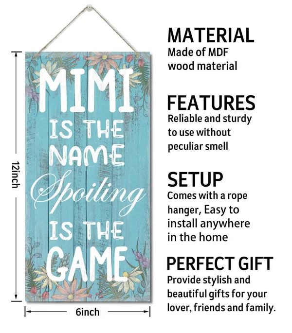 Multicolor_Mimi_Is_The_Name_Spoiling_Is_The_Game_Wall_Decor_Sign,_Printed_Wood_Plaque_Sign_Wall_Hanging,_Hanging_Home_Decor_Sign,_Hanging_Rustic_Family_Signs_Decor_Gift,_Wood_Plank_Design_Hanging_Sign_12"_X_6"