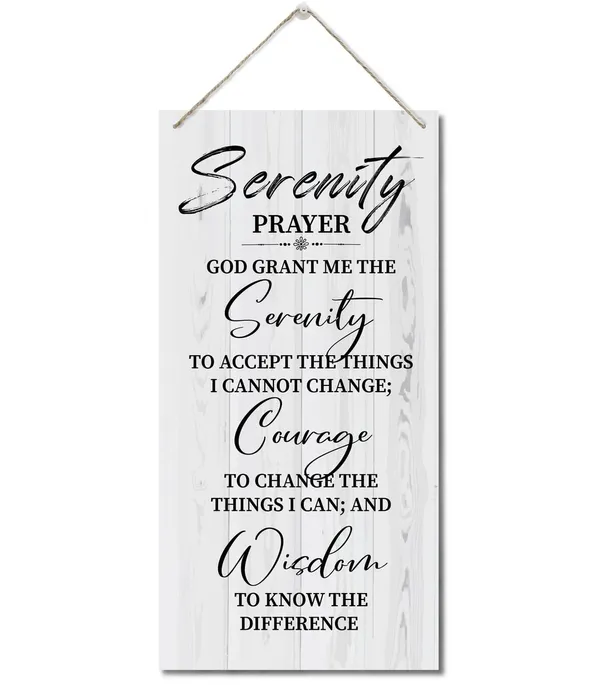 Multicolor_Serenity_Prayer_Sign,_Printed_Wood_Plaque_Sign_Wall_Hanging,_Christian_Decor_Wood_Sign_Gift,_God_Grant_Me_The_Serenity_Wall_Decor_Framed,_Farmhouse_Live_Room_Bedroom_Decor_Wall_Art_Sign_12"_X_6"
