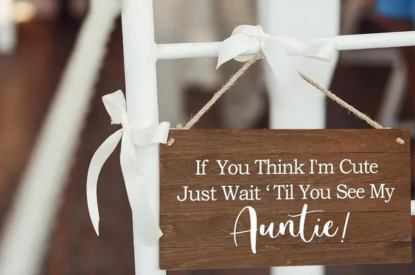 Multicolor_Ring_Bearer_Sign,Ring_Bearer_Wedding_If_You_Think_I'M_Cute_Wait_Until_You_See_My_Auntie_Plaque_Sign_Wall_Hanging,Rustic_Wedding_Decor,Here_Comes_The_Bride_12_X_6_Inches