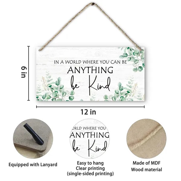 Multicolor_Be_Kind_Sign,_Christian_Saying_Eucalyptus_Leaf_Printed_Wood_Plaque_Sign_Wall_Hanging,_Motivational_Encouragement_Quote_Hanging_Wall_Signs_|_For_Classroom_Kids_Room_Nursery_Decor_12_X_6_Inches_Home_Decor_Accent_Wall_Pediments