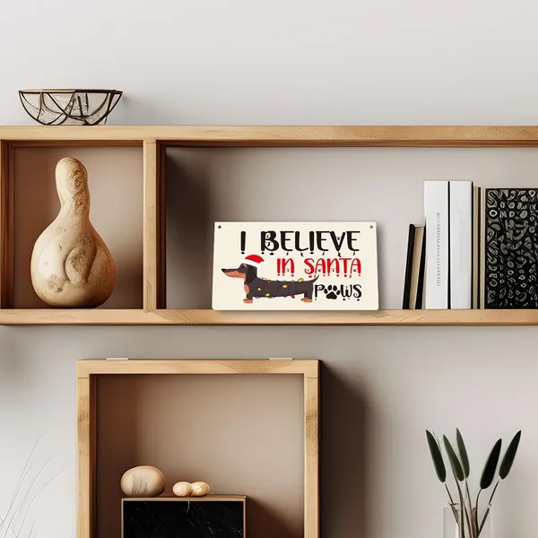 Multicolor_299-Mpdog-Jw_I_Believe_In_Santa_Sign,_Christmas_Xmas_Dachshund_Wiener_Dog_Paw_Printed_Wood_Plaque_Sign_Wall_Hanging,_Christmas_Dog_Owner_Gift_Hanging_Wall_Signs_|_For_Farmhouse_Dog_House_Decor_12_X_6_Inches