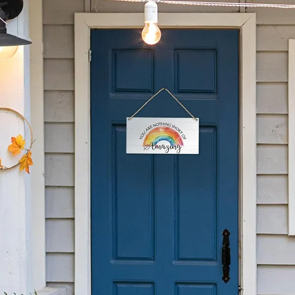 Multicolor_You_Are_Amazing_Sign,_Inspirational_Saying_Colourful_Rainbow_Printed_Wood_Plaque_Sign_Wall_Hanging,_Motivational_Hanging_Wall_Signs_|_For_Home_Kids_Living_Room_Nursery_Decor_12_X_6_Inches_Wall_Pediments