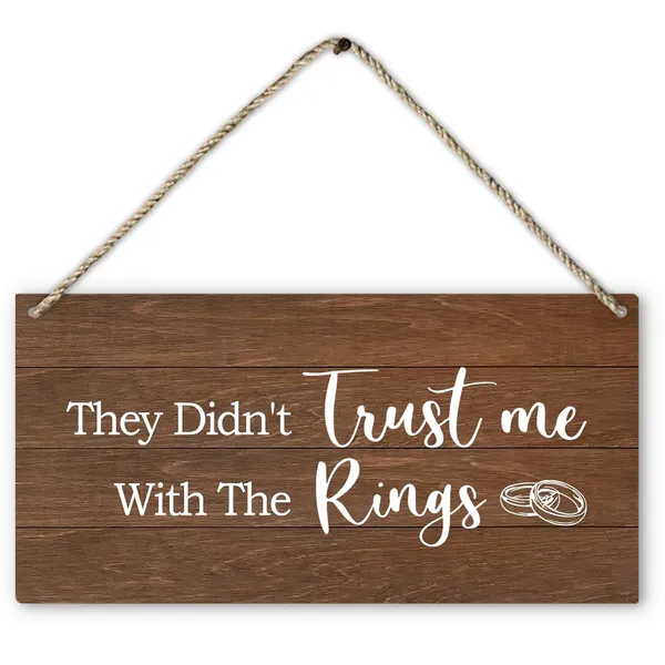 Multicolor_Ring_Bearer_Sign,_Ring_Bearer_Wedding_They_Didn'T_Trust_Me_With_The_Rings_Plaque_Sign_Wall_Hanging,_Rustic_Wedding_Decor,_Ring_Bearer_Sign_|_For_Wedding_Decor_12_X_6_Inches_Home_Decor_Accents
