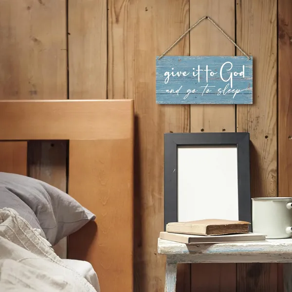 Multicolor_Give_It_To_God_And_Go_To_Sleep_Sign,_Rustic_Bedroom_Decor_Printed_Wood_Plaque_Sign_Wall_Hanging,_Christian_Religious_Signs_Hanging_Wall_Signs_|_For_Home_Farmhouse_Bedroom_Decor_12_X_6_Inches_Home_Decor_Accents_Wall_Pediments