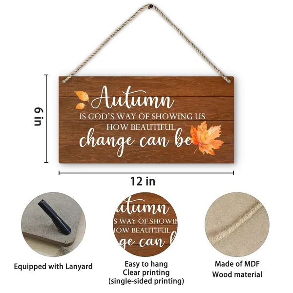 Wooden_Fall_Maple_Sign,_Autumn_Is_God'S_Way_Of_Showing_How_Beautiful_Change_Can_Be_Wall_Hanging_Plaque_Wood_Sign,_Rustic_Farmhouse_Decor_Decorations_|_For_Wall_Door_Home_Harvest_Thanksgiving_12X6_Inch
