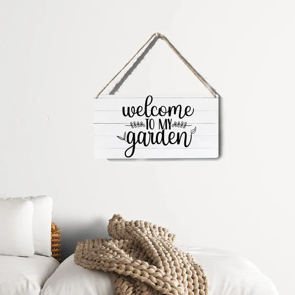 Multicolor_Funny_Farmhouse_Sign_Welcome_To_My_Garden_Wooden_Sign_Plaque_Wall_Hanging_Posters_Artwork_Rustic_Home_Porch_Garden_Decoration