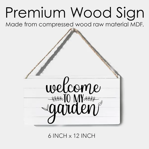 Multicolor_Funny_Farmhouse_Sign_Welcome_To_My_Garden_Wooden_Sign_Plaque_Wall_Hanging_Posters_Artwork_Rustic_Home_Porch_Garden_Decoration