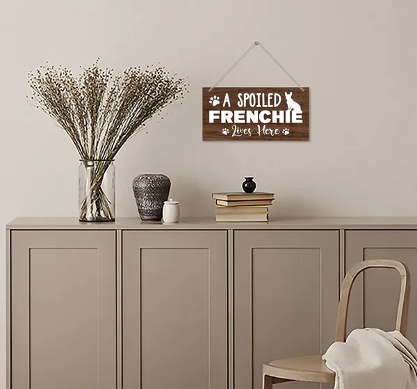 White_Funny_A_Spoiled_Frenchie_Lives_Here_Wood_Decor_Sign,_Hanging_Printed_Wooden_Plaque_Decor,_Hanging_Home_Decor_Sign,_Funny_French_Bulldog_Gifts,_Dog_Lover_Gift,_Rustic_Farmhouse_Wall_Decor_Sign_12X6_In