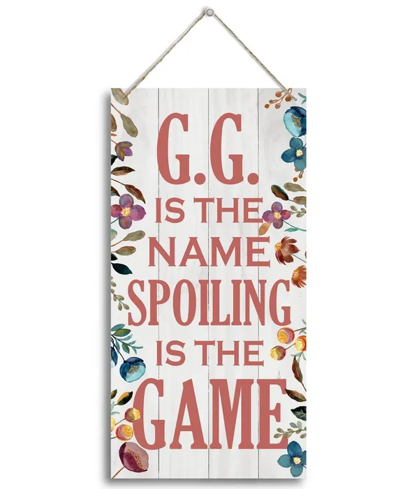 White_G.G._Is_The_Name_Spoiling_Is_The_Game_Wood_Decor_Sign,_Hanging_Printed_Wooden_Plaque_Decor,_Rustic_Home_Decor_Sign,_Decorative_Wall_Art,_Home_Accent,_G.G._Decor,_Gift_|_For_Grandma,_Women_12X6_Inch