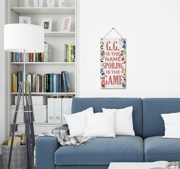 White_G.G._Is_The_Name_Spoiling_Is_The_Game_Wood_Decor_Sign,_Hanging_Printed_Wooden_Plaque_Decor,_Rustic_Home_Decor_Sign,_Decorative_Wall_Art,_Home_Accent,_G.G._Decor,_Gift_|_For_Grandma,_Women_12X6_Inch