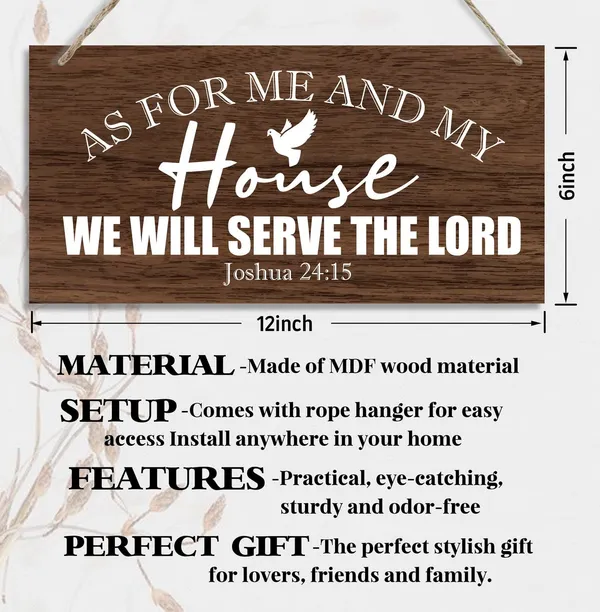 Multicolor_Joshua_24:15-_As_|_For_Me_And_My_House_We_Will_Serve_The_Lord_Inspirational_Quote_Wood_Decor_Sign,_Bible_Verses_Decor_Signs,_Hanging_Printed_Wooden_Plaque_Decor,_Christian_Gift_12X_6Inch