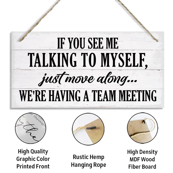 Multicolor_Funny_Meeting_Sign,_If_You_See_Me_Talking_To_Myself_We'Re_Having_A_Team_Meeting_Sign,_Decorative_Hanging_Wall_Plaque_Wood_Sign,_Meeting_Room_Door_Sign,_Online_Meeting_Sign,_Home_Office_Decor
